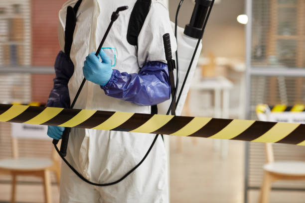 Professional Biohazard technician working in Wildwood, MO